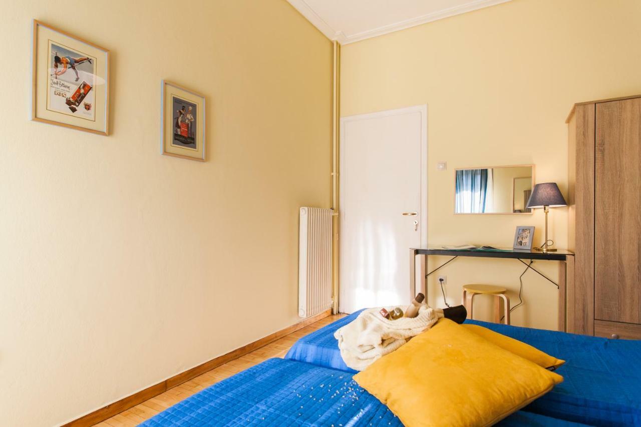 Private Central View Rooms In Apartment Near To Acropolis Metro Station Athènes Extérieur photo